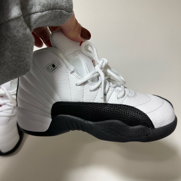 Air Jordans 12 “Red Taxi” Unisex Toddler Size 12 Sneakers - Picture 13 of 16